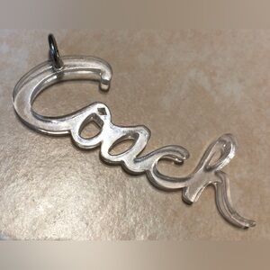 COACH hang tag